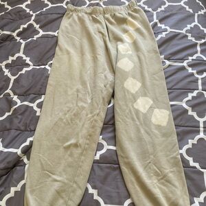 Light green sweatpants